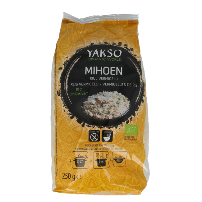 Vermicelles de riz bio 250 Grammes