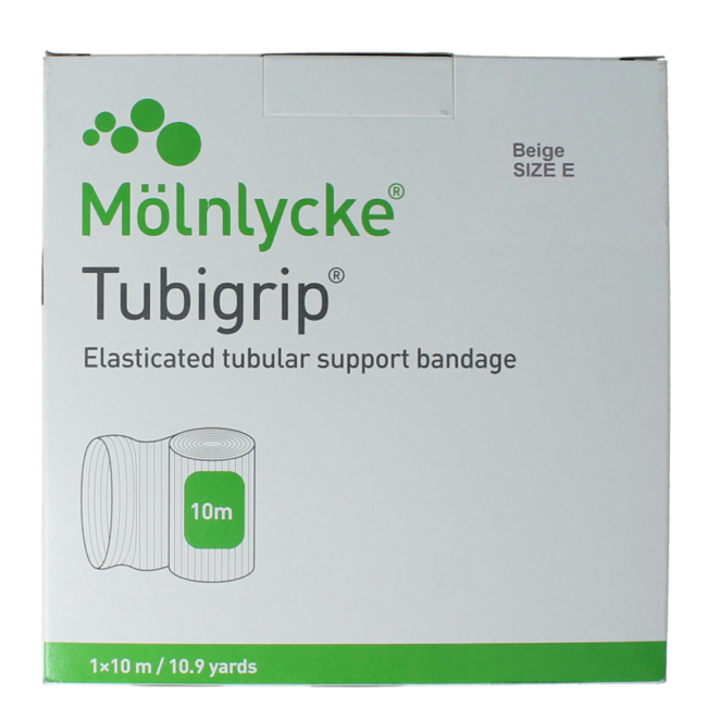 Elastyczny bandaż rurkowy E 10 m x 8,75 cm, kolor cielisty, 1 sztuka