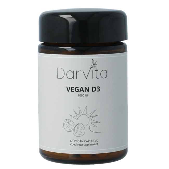 D3 1000 IU MCT Powder (Coconut) 60 Vegetarian Capsules