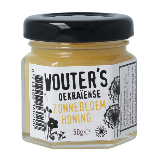 Wouters Miele di girasole UA 50 Gram