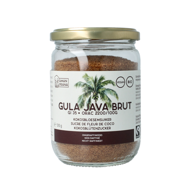 Gula java brut bio 310 gramos