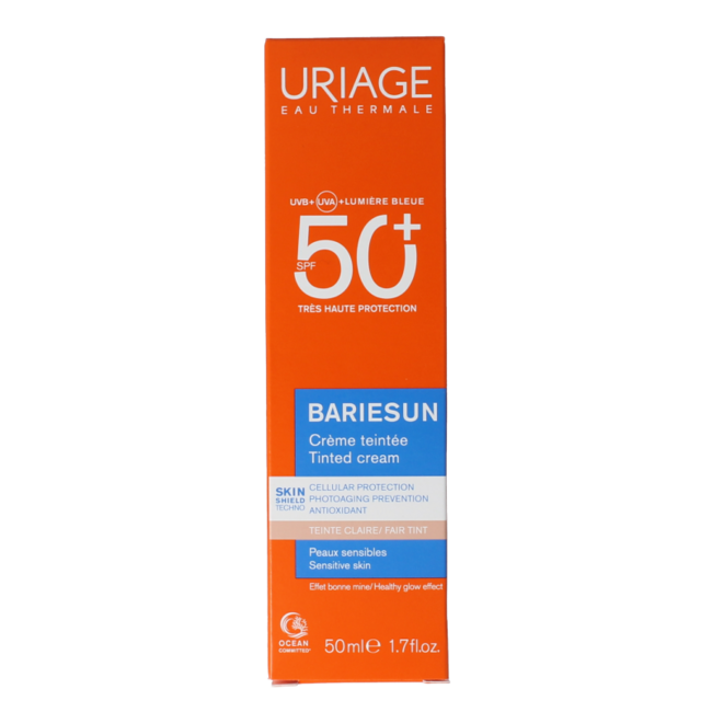 Bariesun crema con color SPF50+ 50 Mililitros