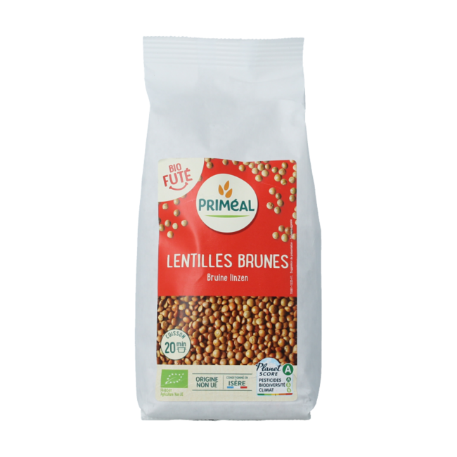 Brown lentils organic 1000 Grams