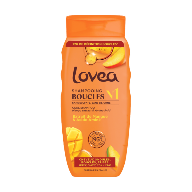 Shampooing boucles cheveux doux et brillants 250 Millilitres