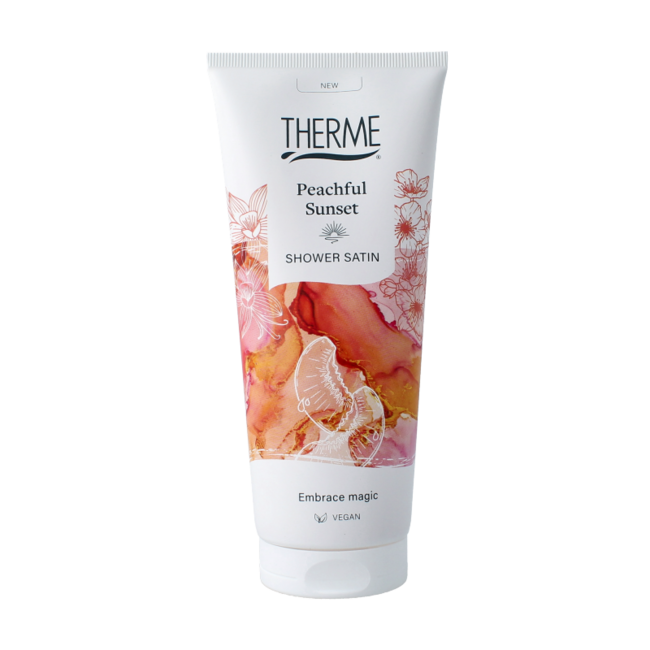 Peachful Sunset Shower Satin 200 Milliliter