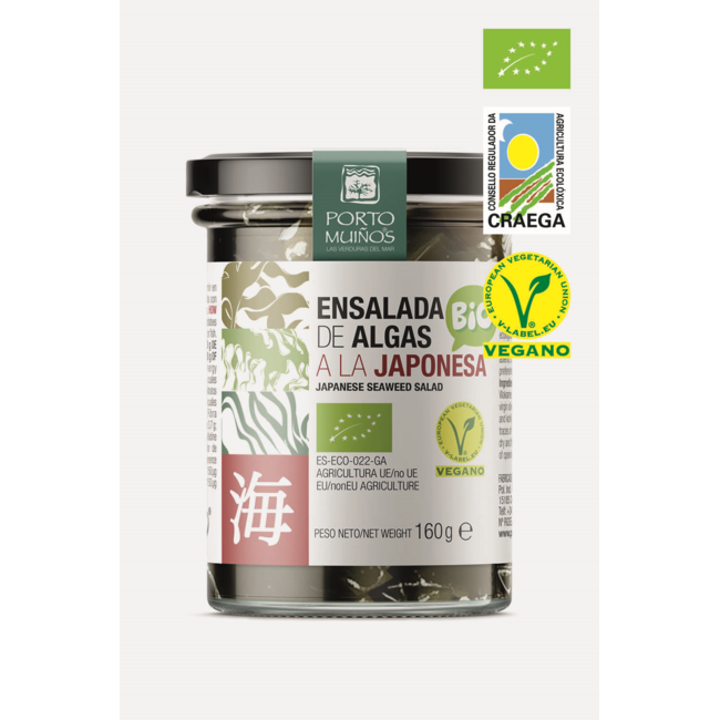 Japanese seaweed salad organic 160 Gram