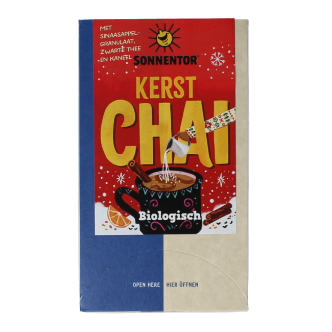 Weihnachts-Chai-Tee bio 18 Beutel