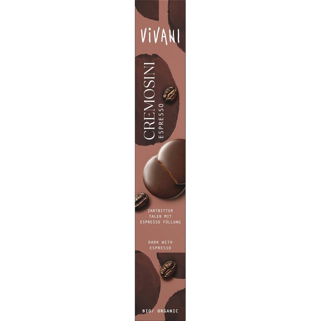 Cremosini espresso bio 100 grammes