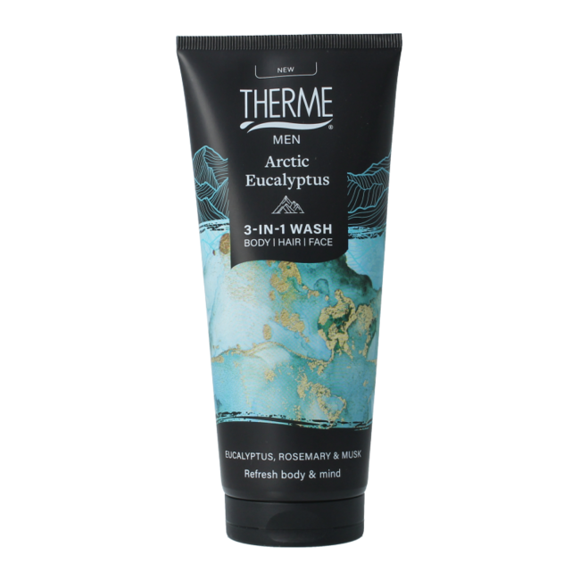 Arctic eucalyptus 3-in-1 wash 200 Millilitres