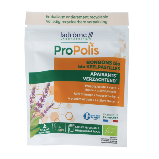 Propolis throat lozenges organic 50 Gram