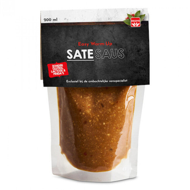 Sataysauce erdnussfrei laktosefrei glutenfrei 200 Milliliter