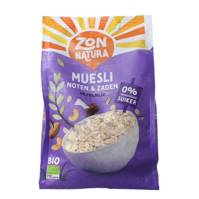 Muesli noci e semi bio 375 Grammi