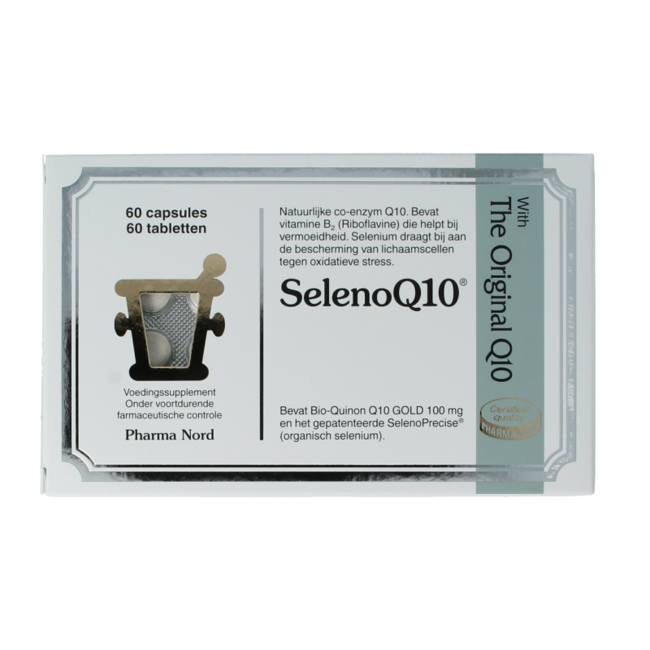 Selenio Q10 60 cápsulas y 60 comprimidos 120 Unidades