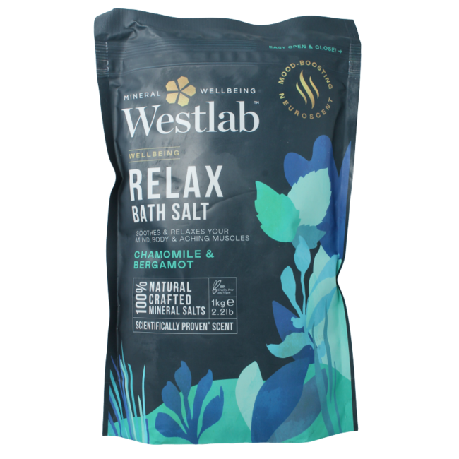 Bath salts wellbeing relax 1000 Gram