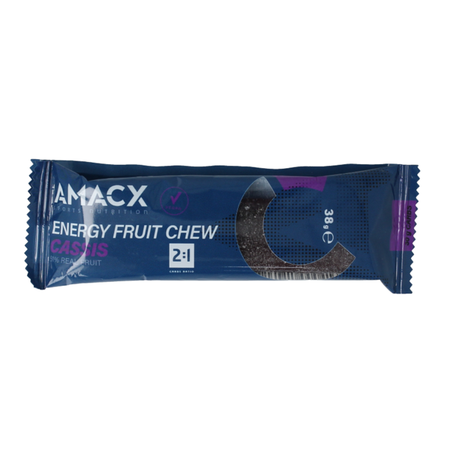 Energy fruit chew czarna porzeczka 38 g