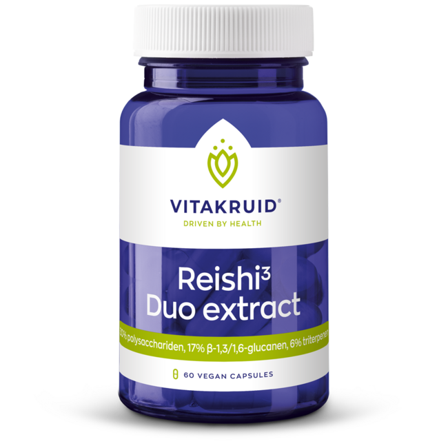 Reishi duo extract 60 Vegetarische capsules