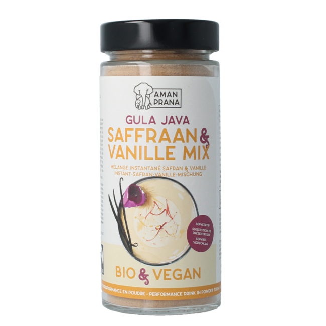 Gula java saffron & vanilla organic 230 Grams