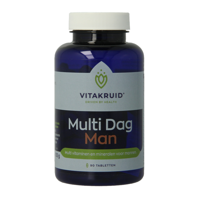 Multi Dag Man 100% Vegan 90 Tabletten