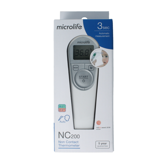 Non-contact thermometer NC200 1 Stuks