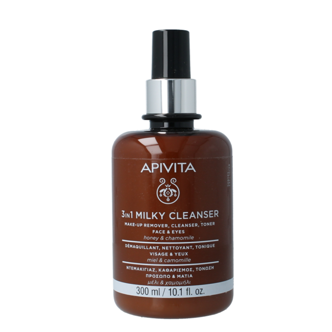 Milky cleanser 3 in 1 face & eye 300 Millilitri