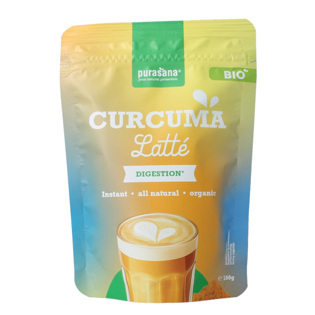 Instant curcuma latte bio 100 Gram