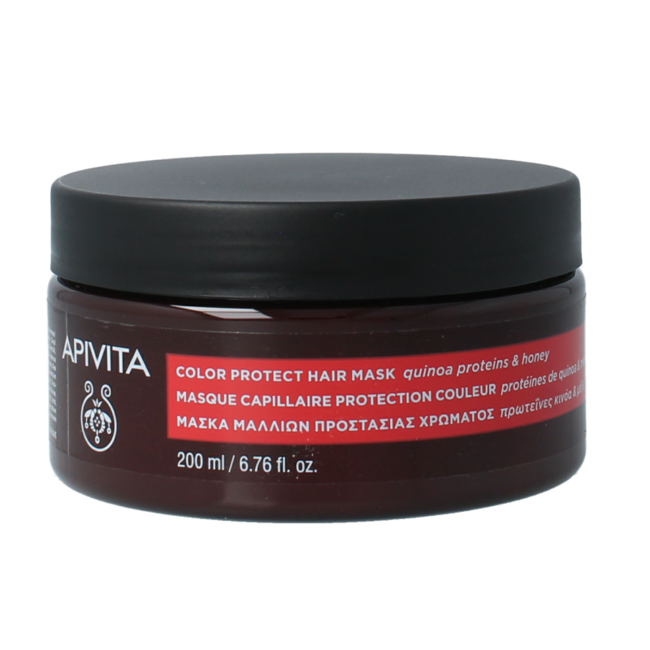 Mask colour protect sunflower & honey 200 Milliliter