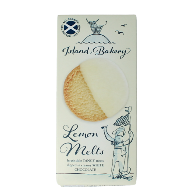 Organic lemon melts biscuits 133 Gram