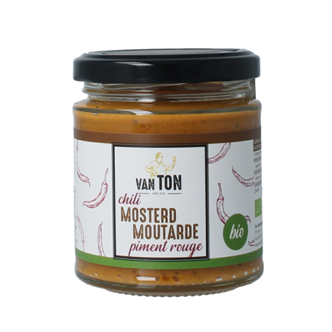 Mostaza con chile bio 170 gramos