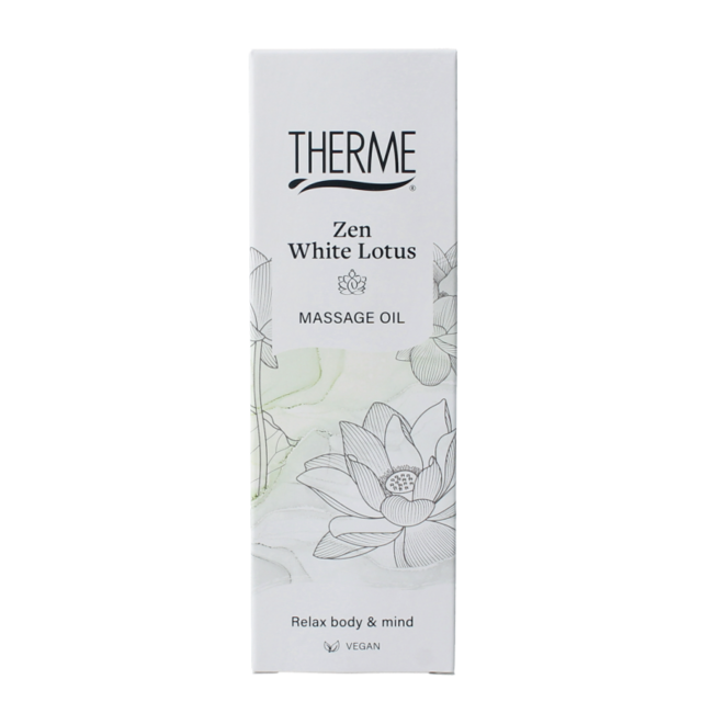 Zen white lotus aceite de masaje 125 Mililitros