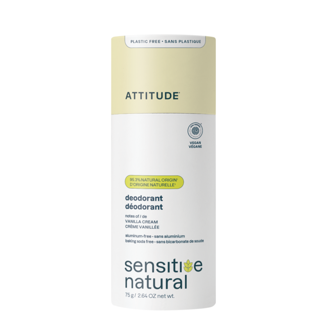 Deodorante senza bicarbonato crema alla vaniglia super leaves 75 Grammi