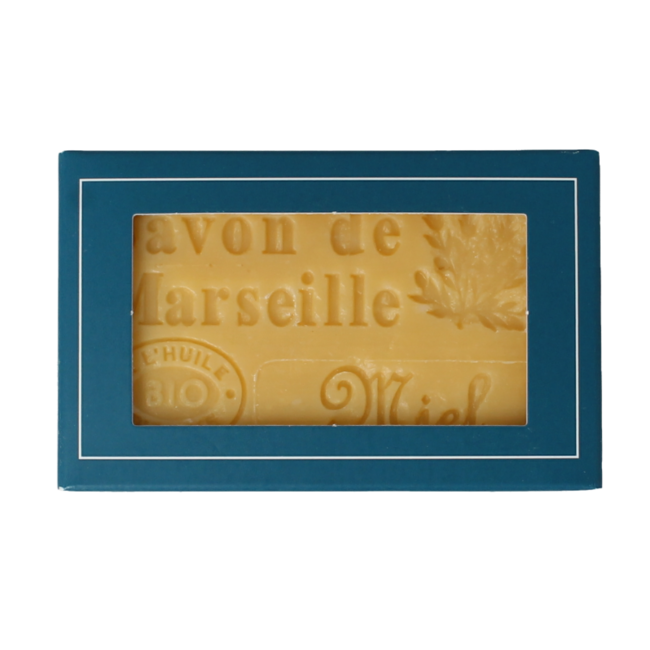 Marseillezeep miel/honing 125 Gram