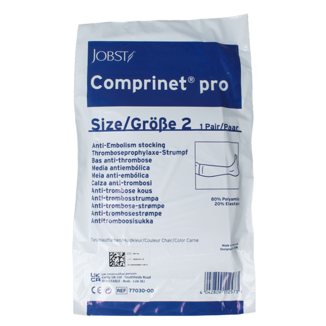 Comprinet pro piel rodilla talla M 2 unidades