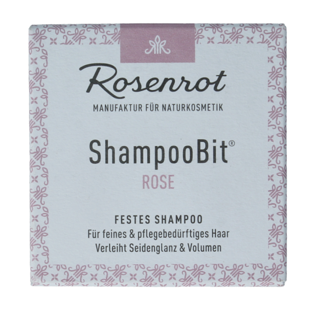 Shampoo solido alla rosa 55 Grammi