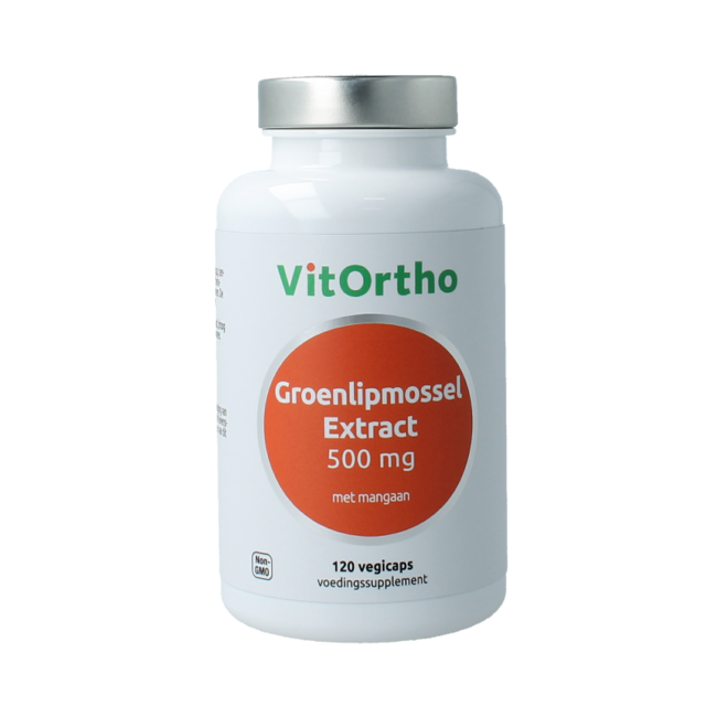 Grünlippmuschel-Extrakt 500 mg 120 vegetarische Kapseln