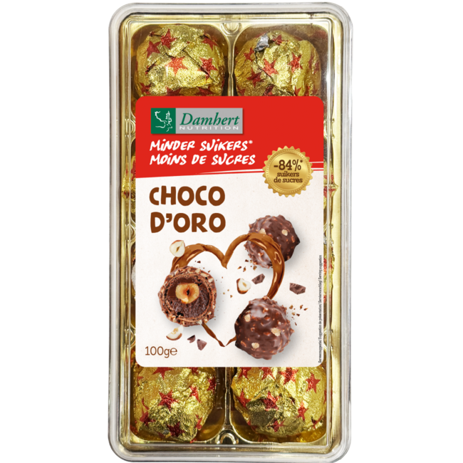 Choco D'Oro weniger Zucker 100 Gramm