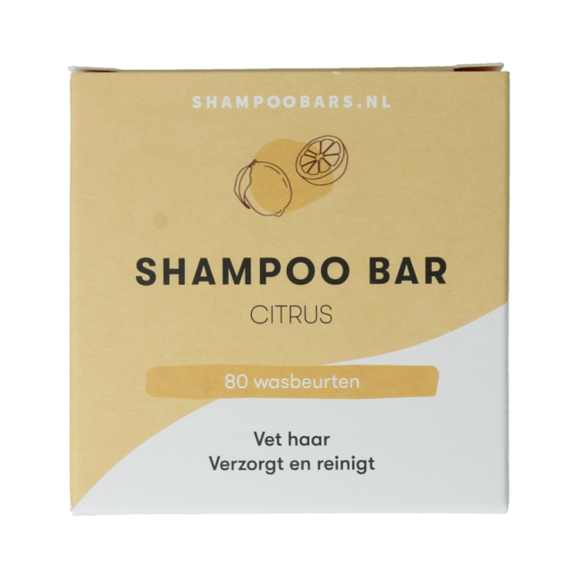 Festes Shampoo Zitrus 60 Gramm