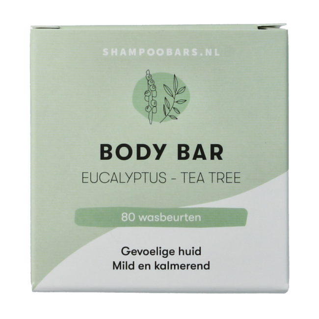 Body bar eucalyptus & tea tree 60 Grammes