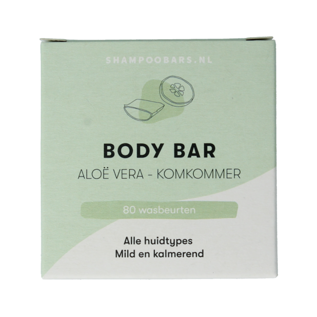 Body bar aloe vera & concombre 60 Gram