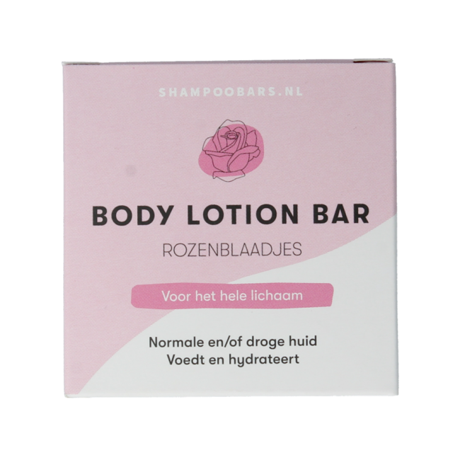 Body lotion bar rozenblaadjes 45 Gram