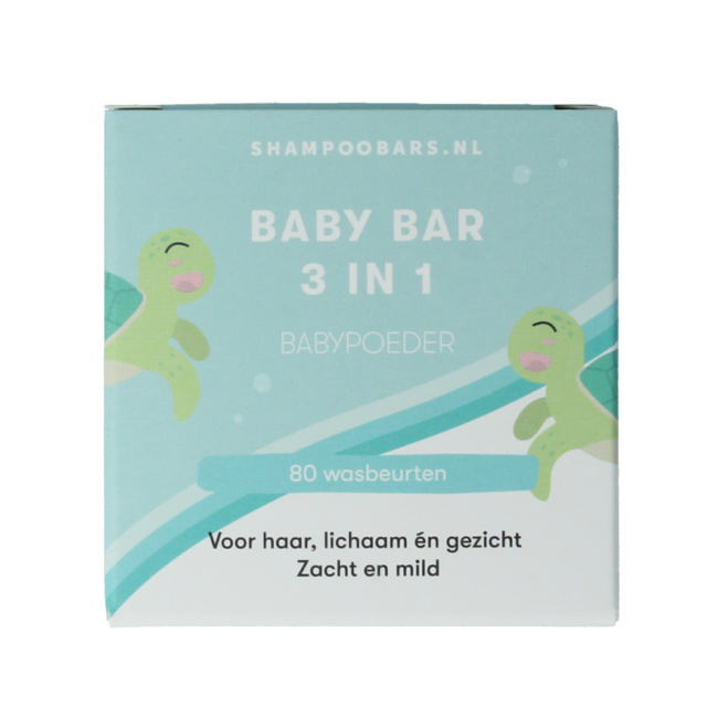 3-in-1 Baby bar babypoeder 60 Gram
