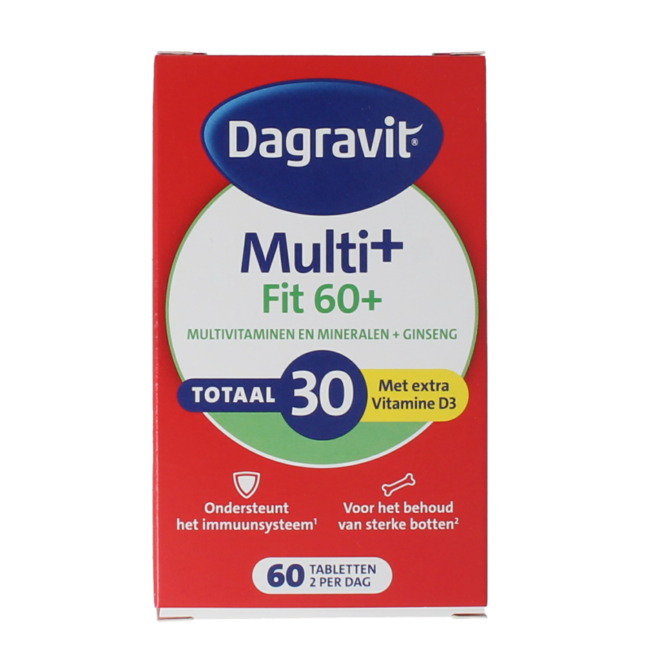 Total 30 vital 60+ 60 Tablets