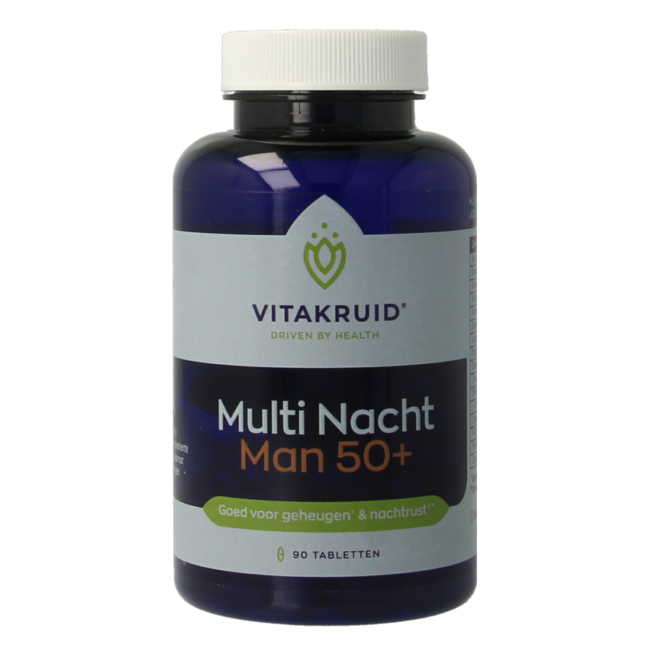 Multi Noche Hombre 50+ 100 % Vegano 90 Comprimidos