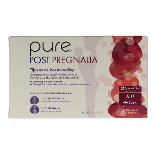 Post pregnalia 30 comprimidos y 30 cápsulas blandas 60 unidades