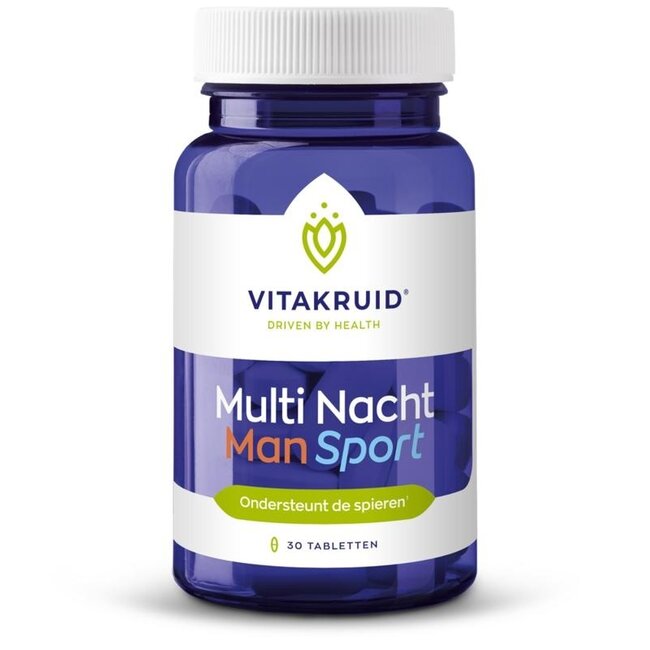 Multi Nacht Man Sport 100% Vegan 30 Tabletten