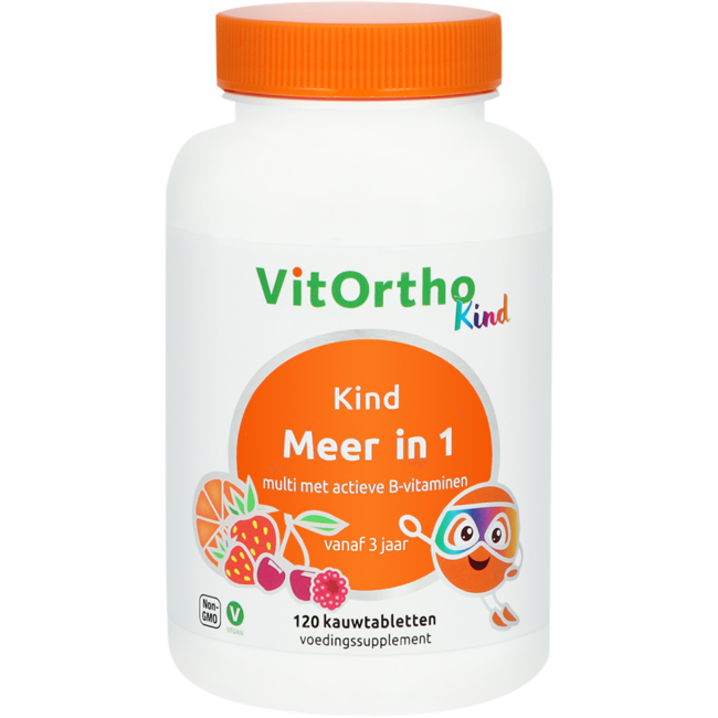 Meer in 1 kind 120 Kauwtabletten