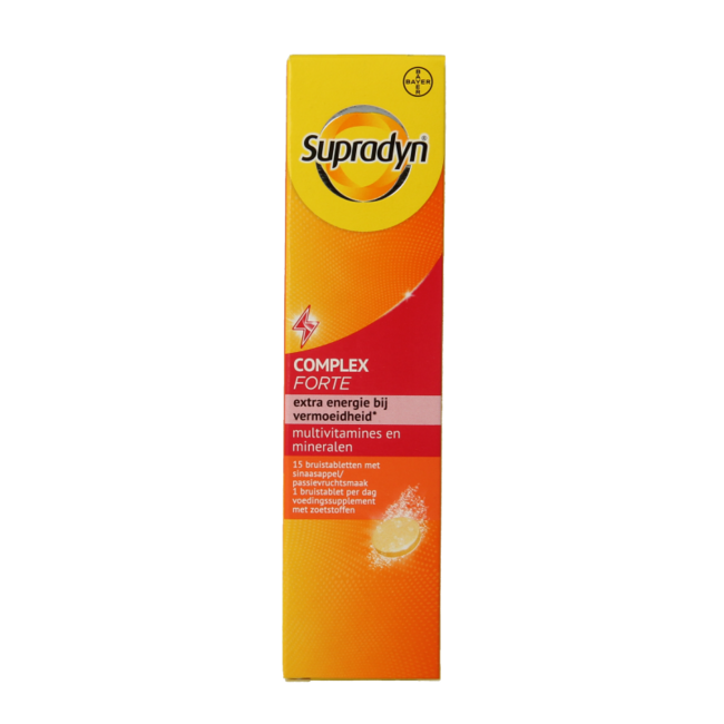 Complex forte 15 comprimés effervescents