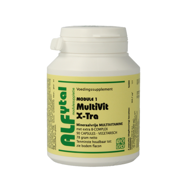 MultiVit x-tra multivitaminico senza minerali 90 capsule vegetali