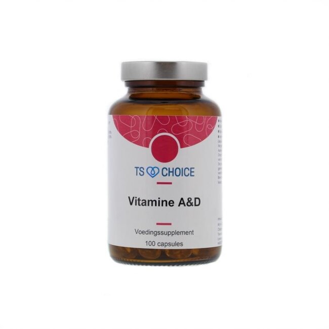 Vitamina A e D olio di fegato di merluzzo 100 Capsule
