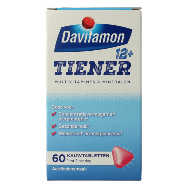 Tiener boost 12+ fraise 60 Comprimés