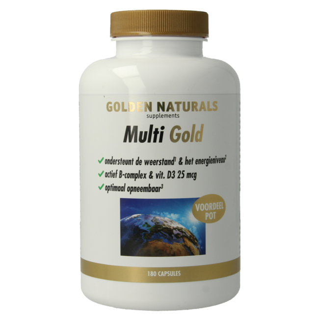 Multi gold 180 gélules végétariennes